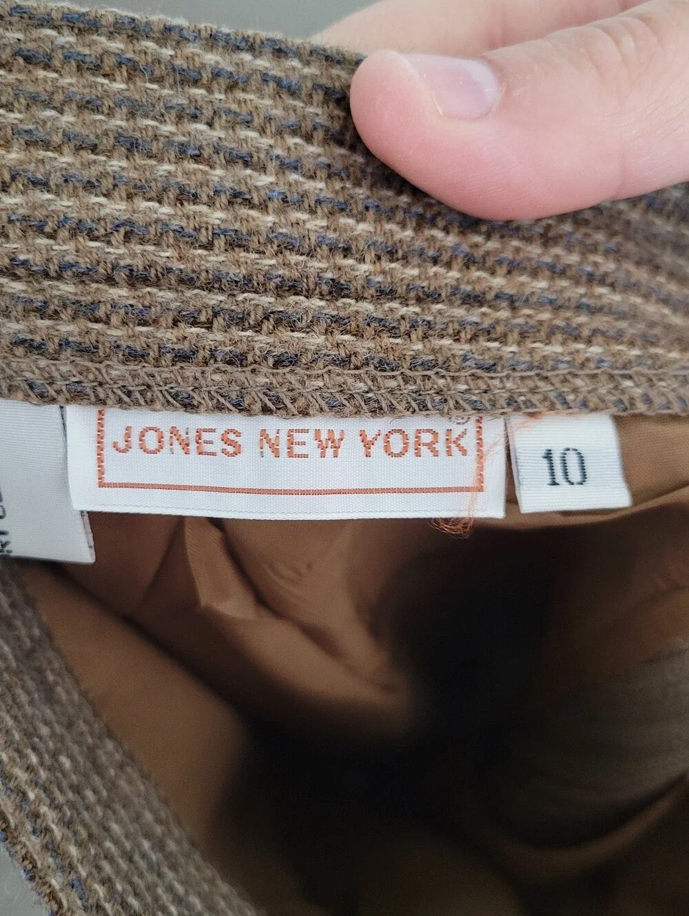 Jones New York Women's Two-Piece Skirt Suit, Size 6 Jacket, Size 10 Skirt